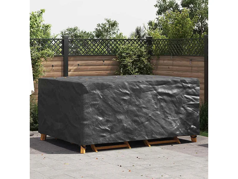 Funda para muebles de exterior Negra 240 x 180 x 100 cm 210D