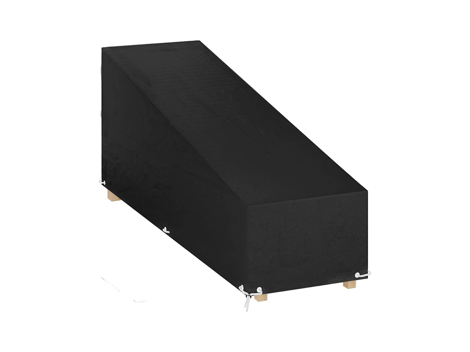 Copertura per chaise longue 12 occhielli 205x75x40/70 cm polietilene