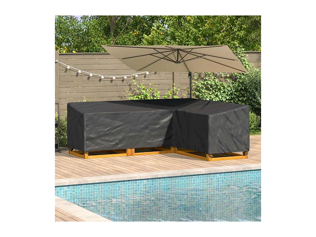 Funda para muebles de exterior 250 x 180 x 80 cm