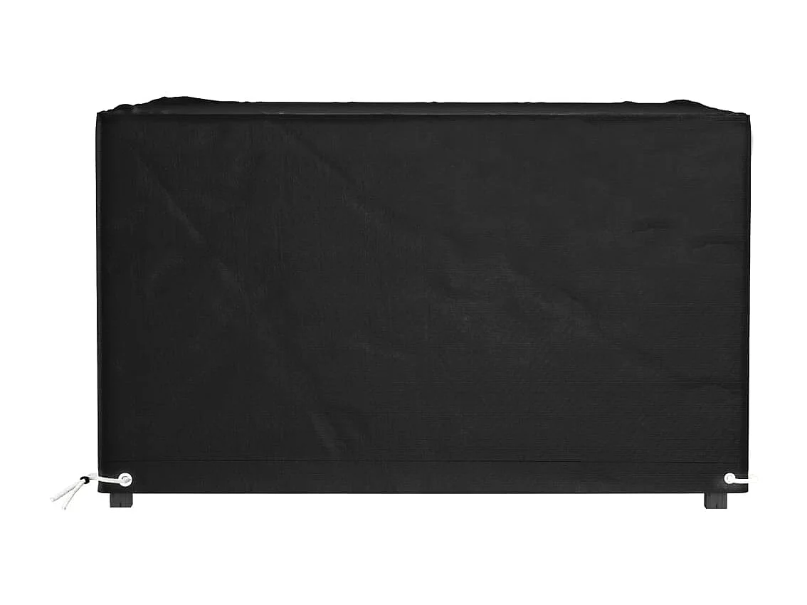 Copertura per mobili da giardino con 8 occhielli, 132x132x80 cm, quadrata
