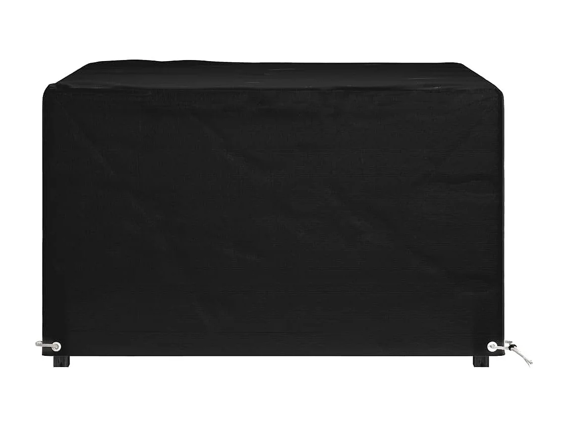 Copertura per mobili da giardino con 8 occhielli, 132x132x80 cm, quadrata