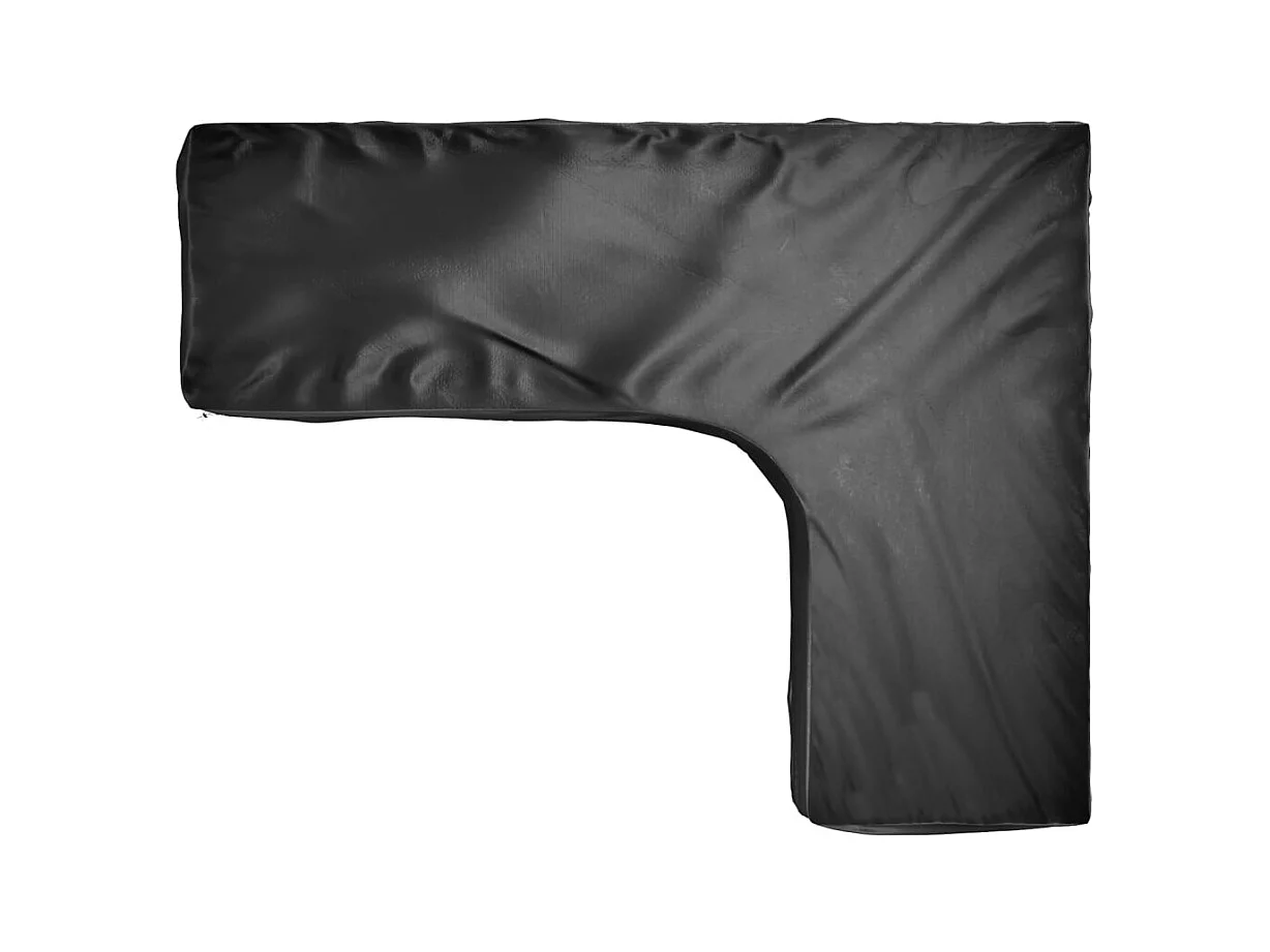 Fundas para muebles de jardín en forma de L, 2 unidades, 16 ojales