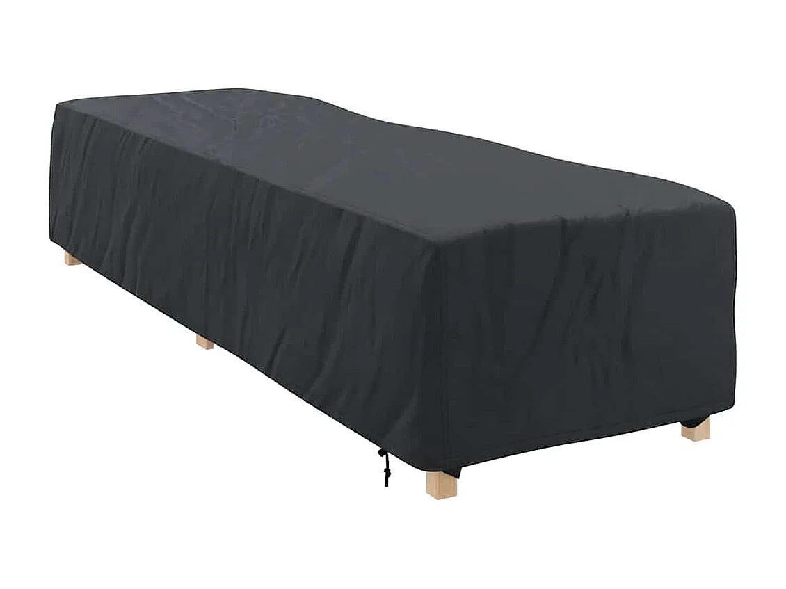 Housse pour mobilier d'extérieur 210 x 74 x 40 cm