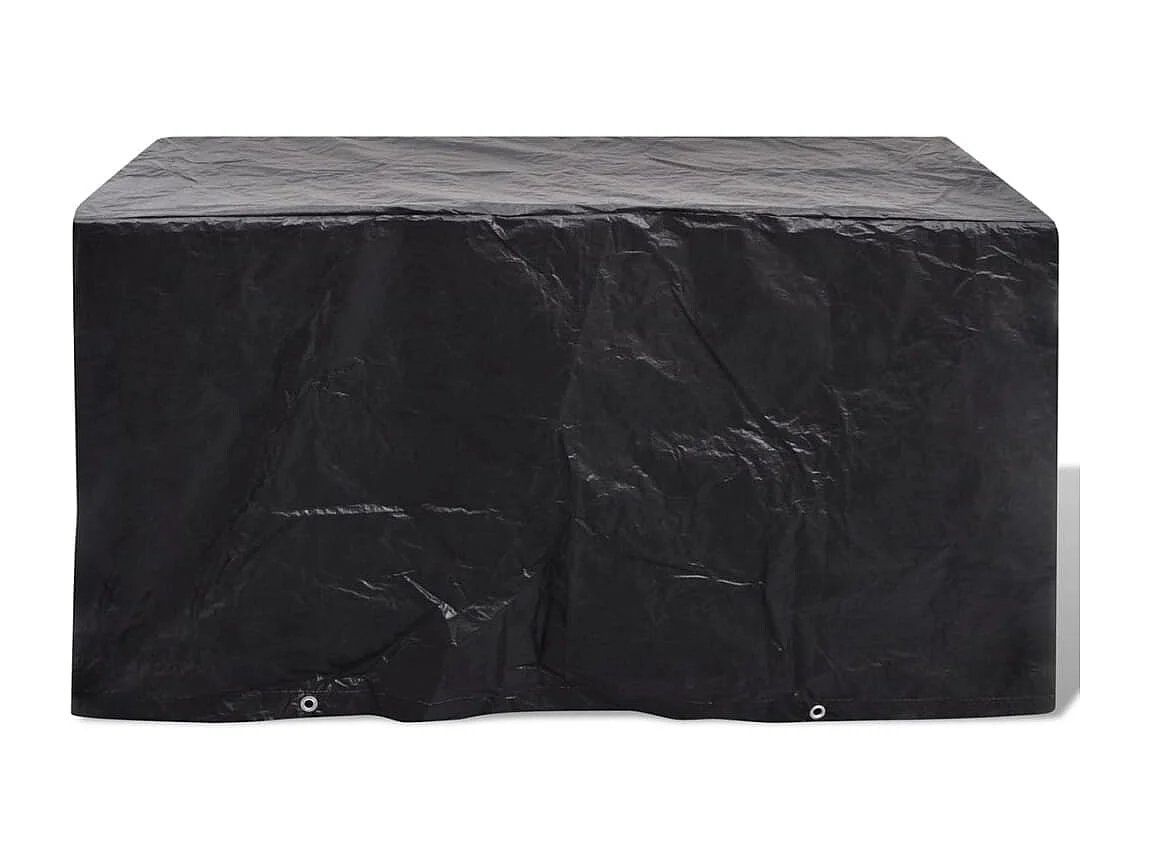 Tuinmeubelhoezen 2 stuks 8 ogen 180x70x90 cm