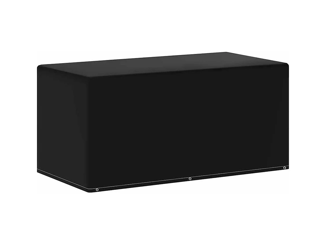 Funda para muebles de jardín con 6 ojales 160x80x75 cm