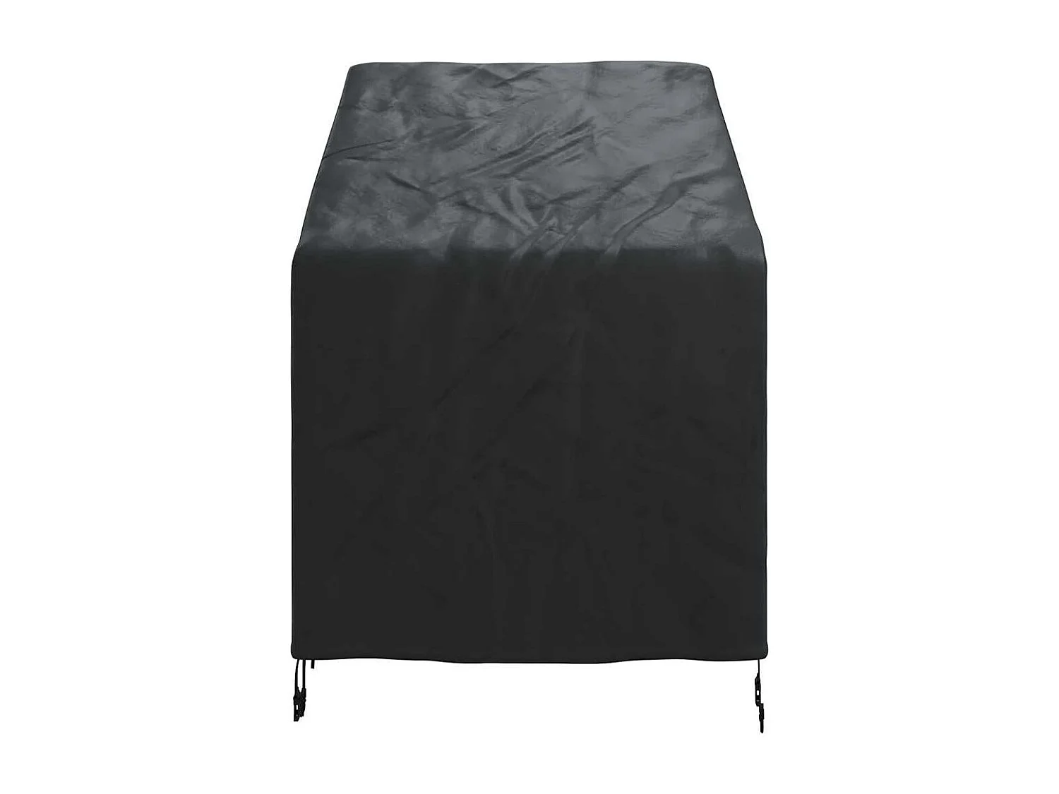 Tuinstoelhoes Zwart 75 x 78 x 65 / 100 cm 210D stof