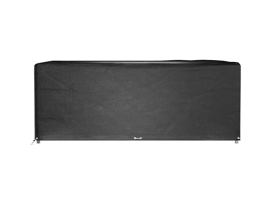 Fundas para muebles de jardín 2 piezas 16 ojales rectangulares