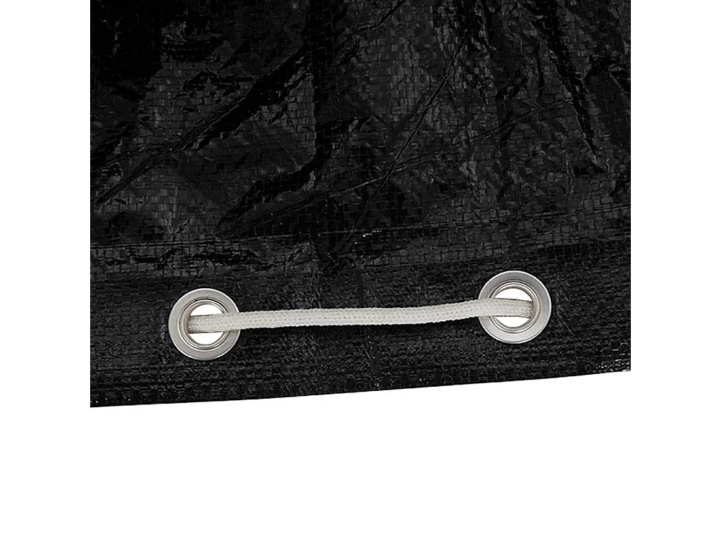 Copri mobili da giardino 2 pezzi 16 occhielli rettangolari