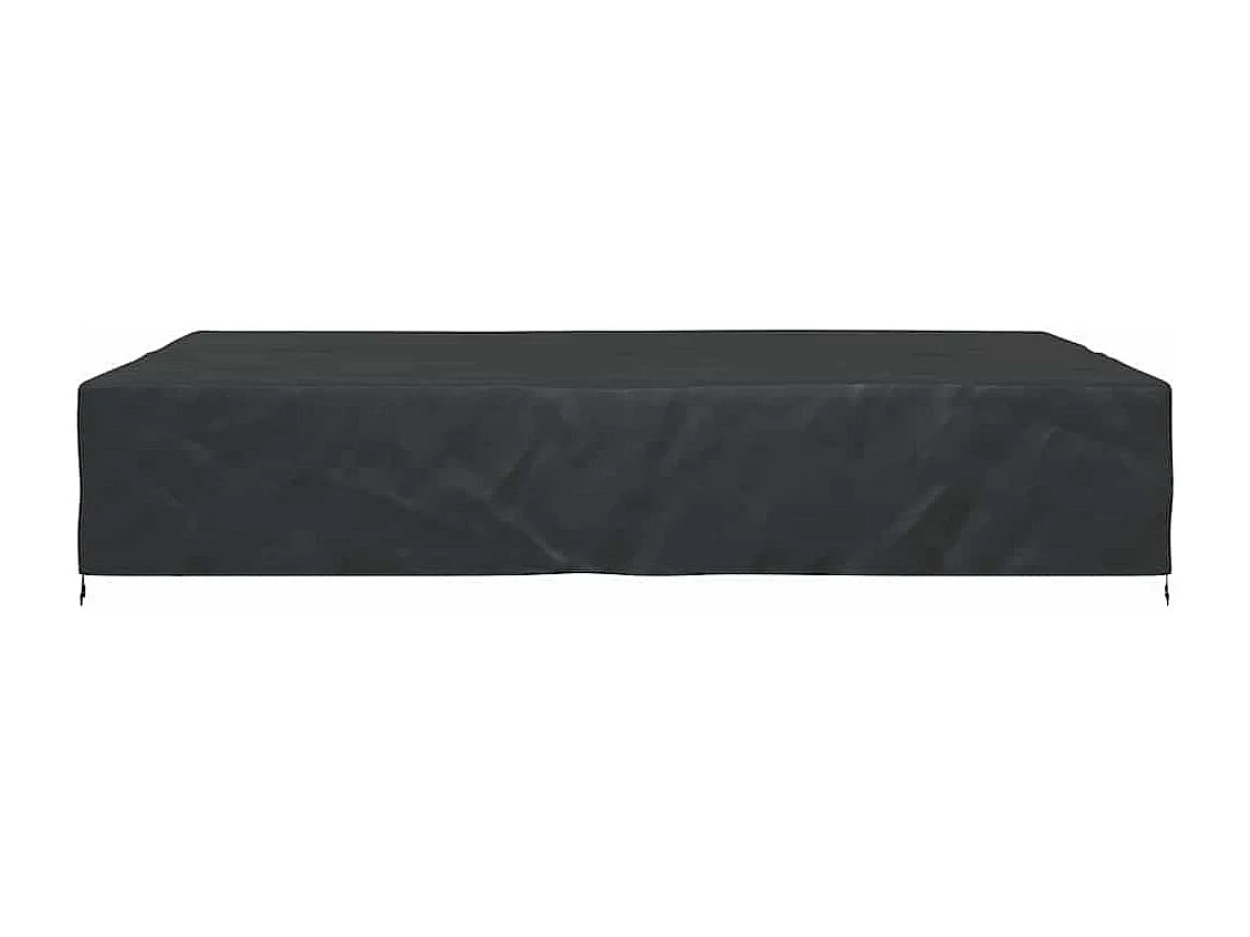 Housse pour mobilier d'extérieur Noir 350 x 260 x 90 cm 420D