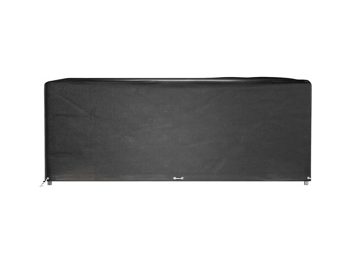 Tuinmeubelhoezen 2 stuks 16 ogen rechthoekig