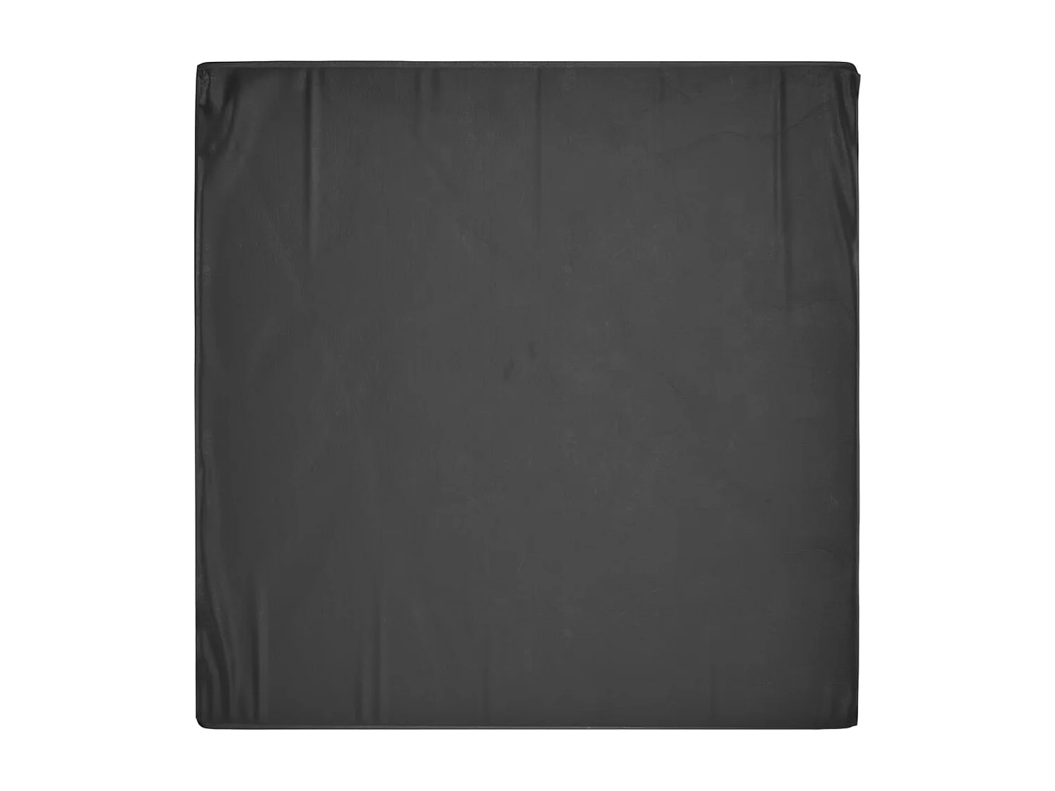 Copri mobili da giardino 2 pezzi 8 occhielli 132x132x80 cm quadrati