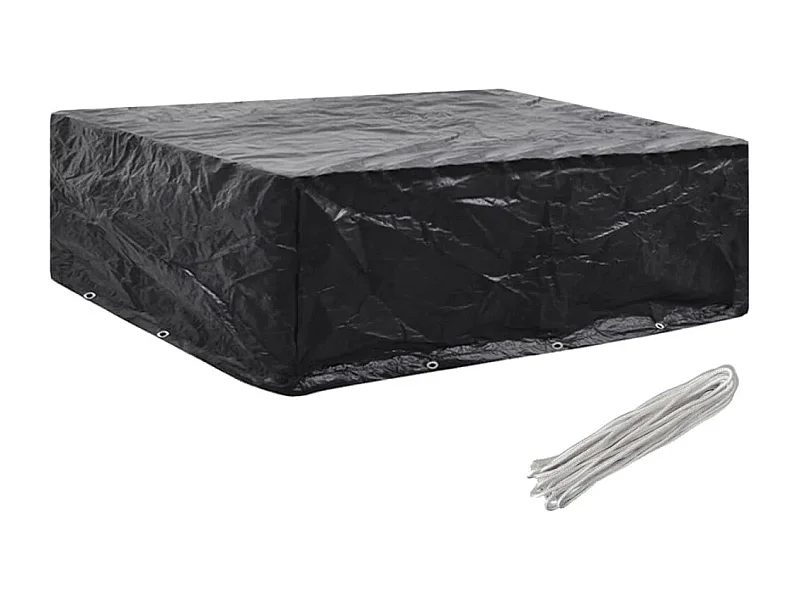 Funda para muebles de jardín con 8 ojales 250x210x90 cm