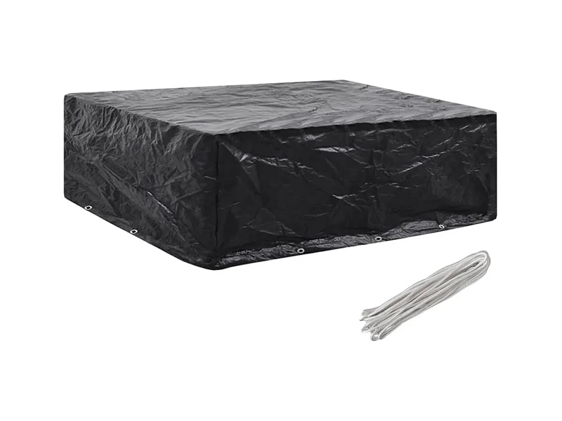 Housse de salon de jardin 8 œillets 250x210x90 cm
