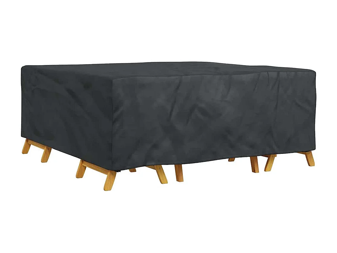 Tuinmeubelhoes Zwart 200 x 190 x 85 cm 600D