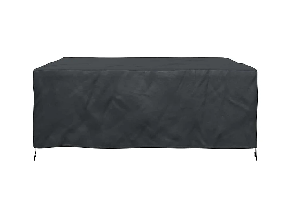 Housse pour mobilier d'extérieur Noir 200 x 190 x 85 cm 600D