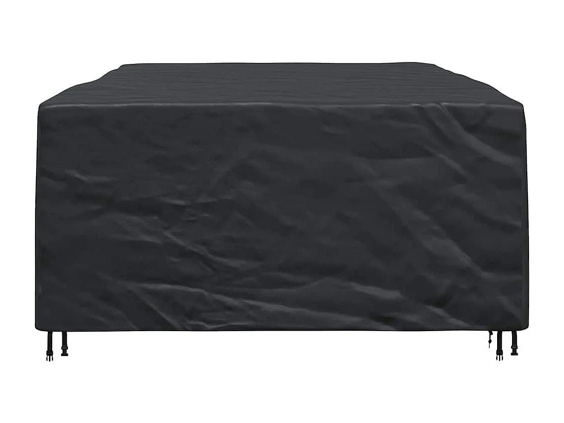 Housse pour mobilier d'extérieur Noir 300 x 200 x 90 cm 210D