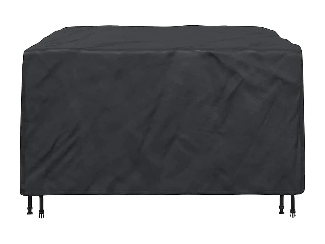 Housse pour mobilier d'extérieur Noir 150 x 150 x 75 cm 420D