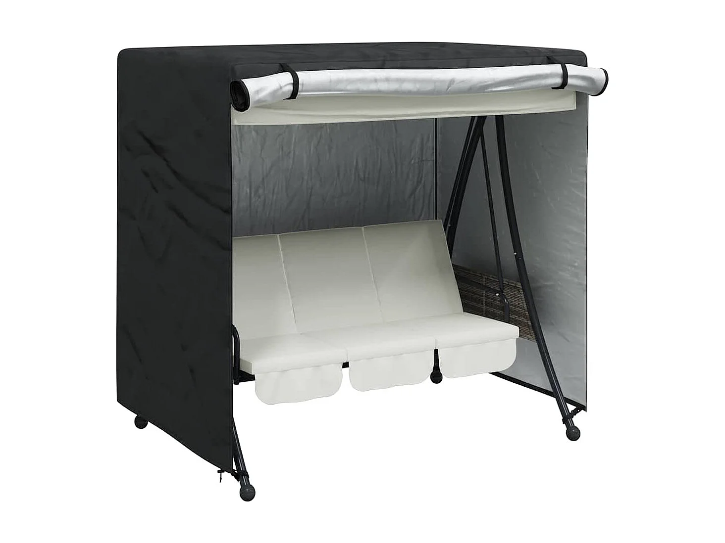 Copertura per mobili da esterno 175 x 125 x 160 cm tessuto 210D