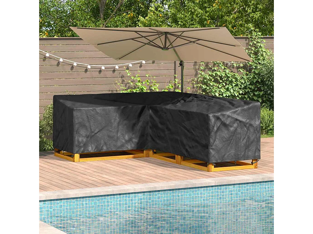 Housse pour mobilier d'extérieur 250 x 180 x 80 cm