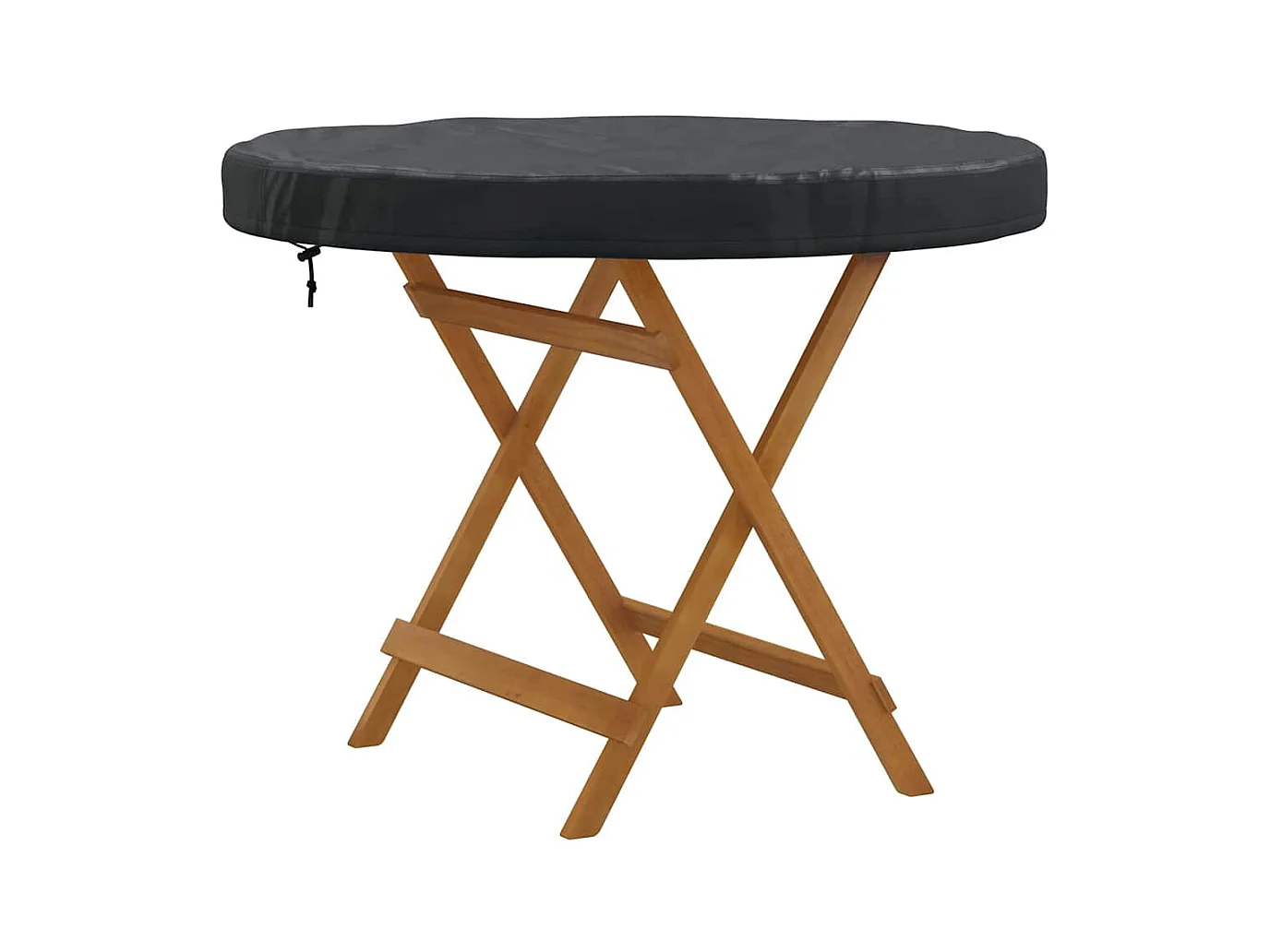 Housse de Table Extérieure Noir 112 x 112 x 10 cm Tissu 600D