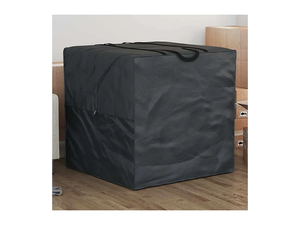 Bolsa de almacenamiento para exteriores negra 90 x 90 x 90 cm Tela 420D