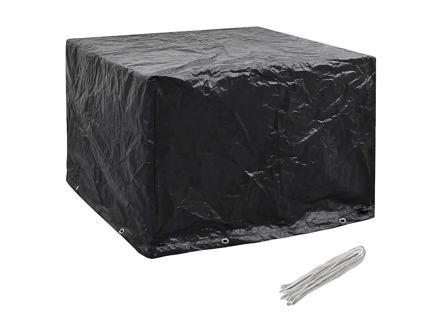 Copertura per mobili da giardino con 8 occhielli 122x112x98 cm