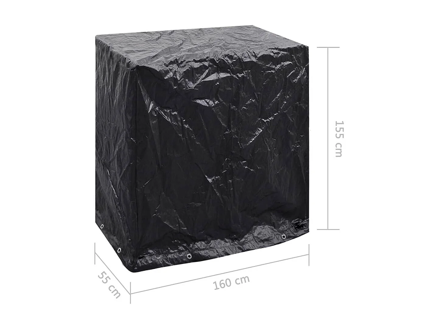 pezzi di coperture per mobili da giardino per tavolo da ping pong 160x55x182cm