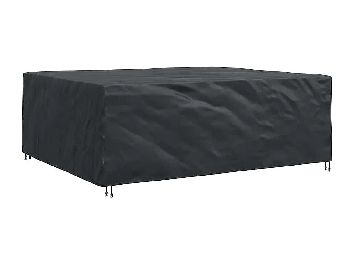 Housse pour mobilier d'extérieur Noir 300 x 250 x 70 cm 210D
