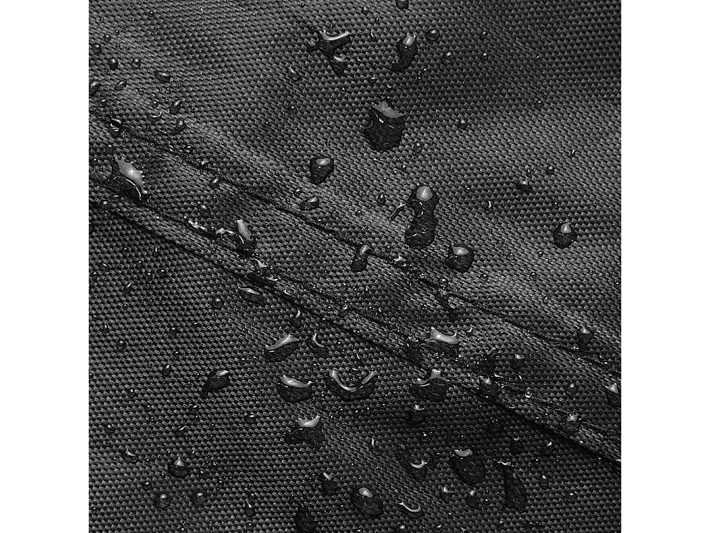 Housse pour mobilier d'extérieur Noir 300 x 250 x 70 cm 210D