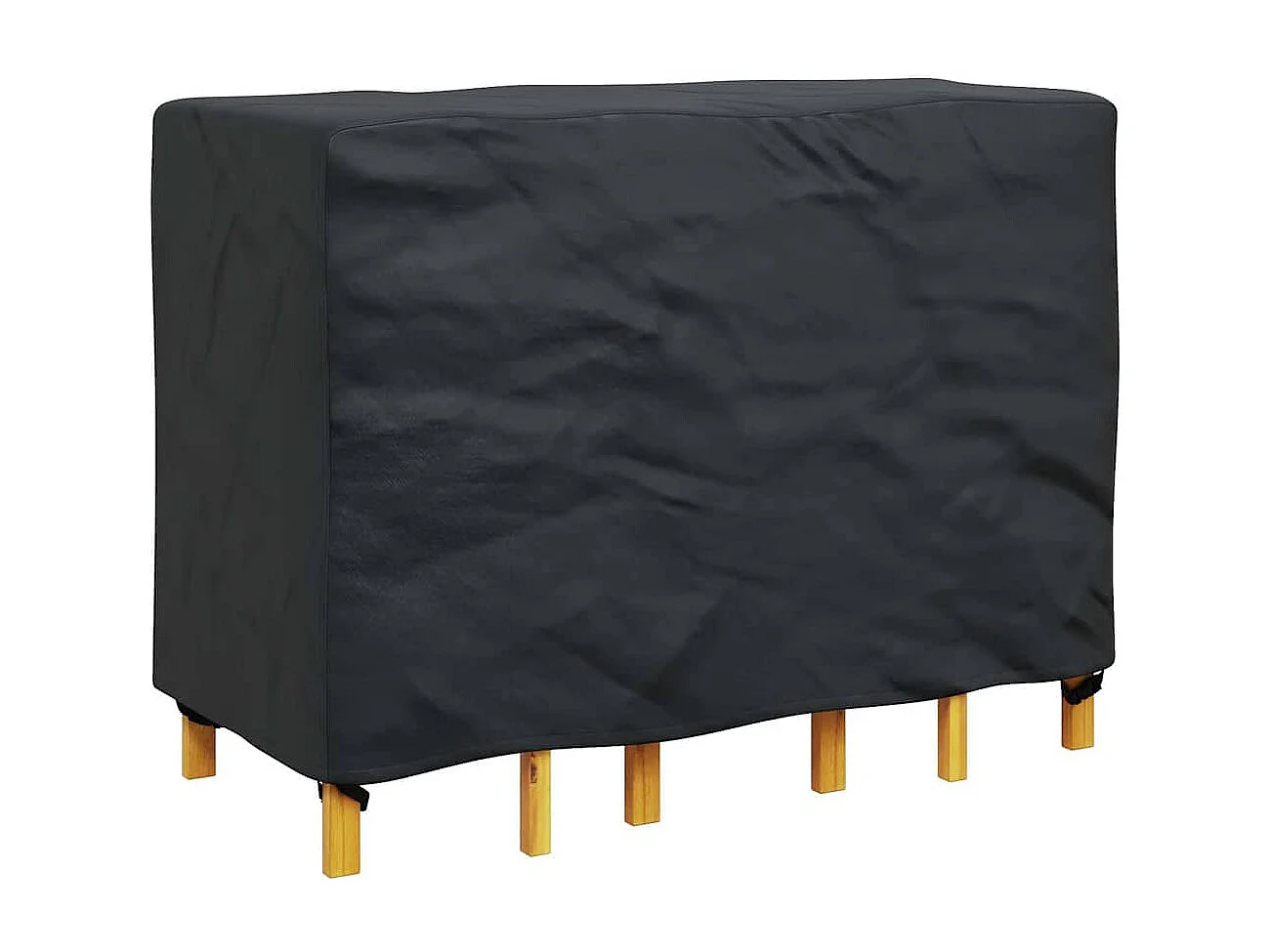 Funda para muebles de exterior Negra 130 x 80 x 70 cm 210D