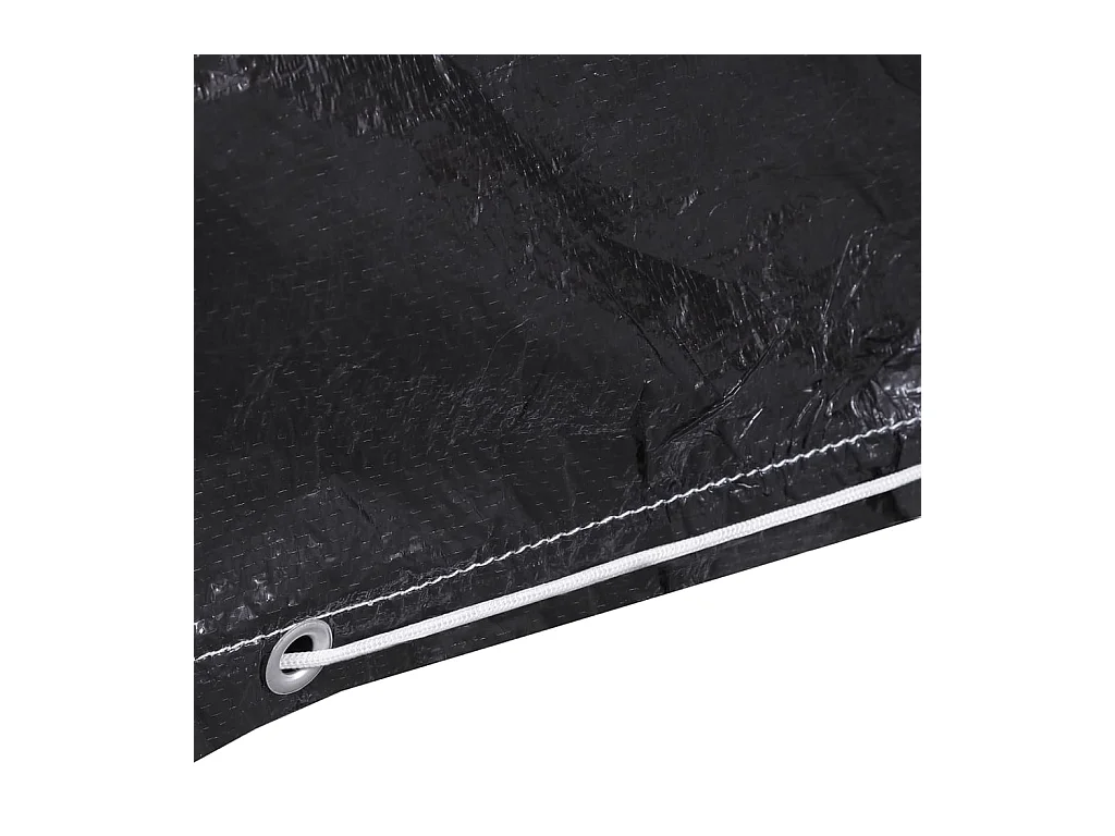 Fundas para muebles de jardín 2 uds 12 ojales 250x250x70 cm