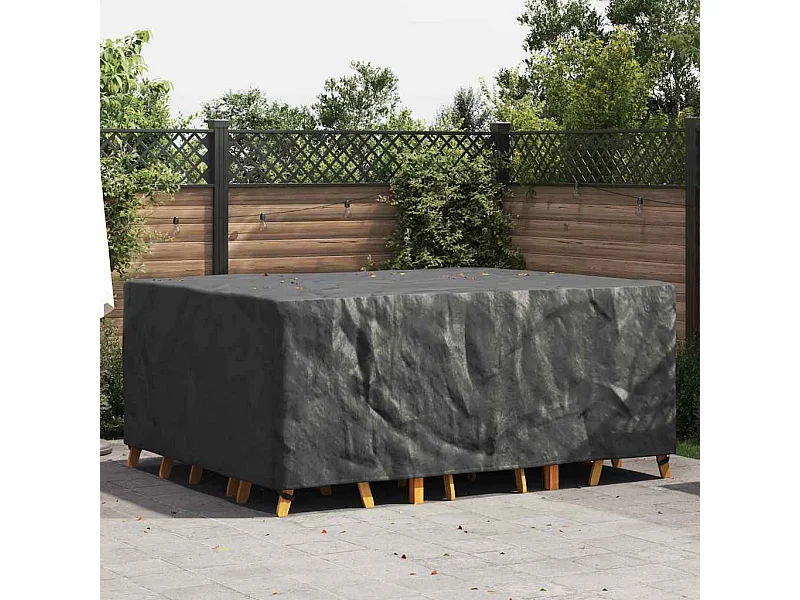Funda para muebles de exterior Negra 240 x 190 x 90 cm 210D