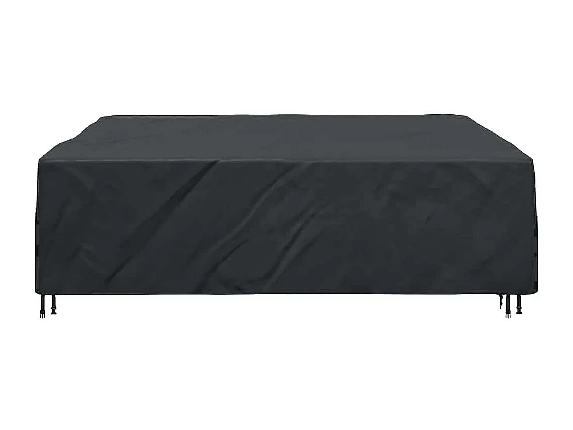 Housse pour mobilier d'extérieur Noir 260 x 260 x 70 cm 420D