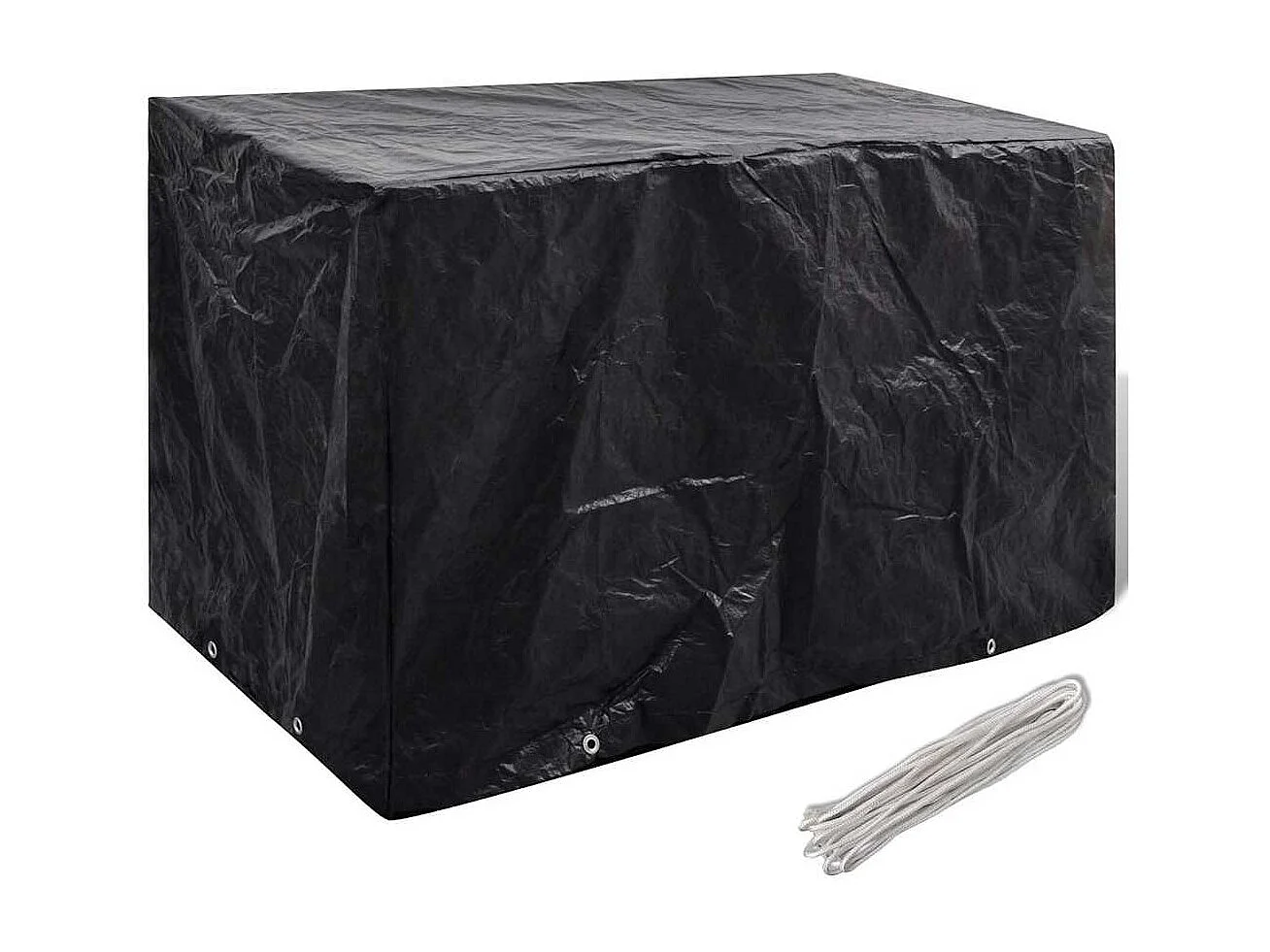 Copertura per mobili da giardino con 8 occhielli 140 x 70 x 90 cm