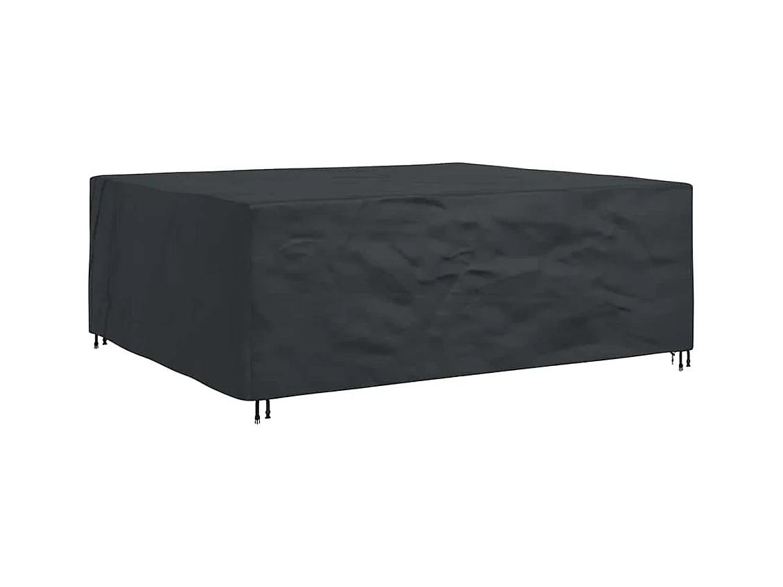 Housse pour mobilier d'extérieur Noir 300 x 250 x 100 cm 420D