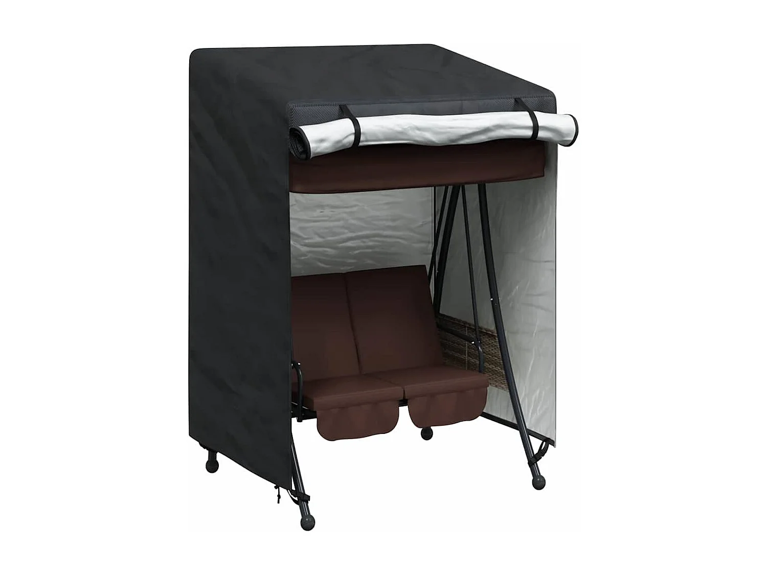 Housse pour balancelle d'extérieur 120 x 90 x 155 cm