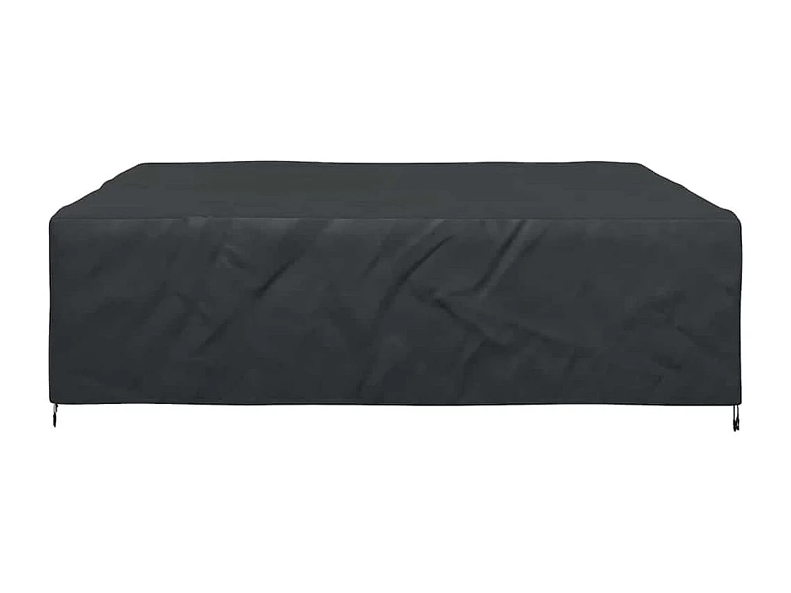 Housse pour mobilier d'extérieur Noir 260 x 260 x 90 cm 420D