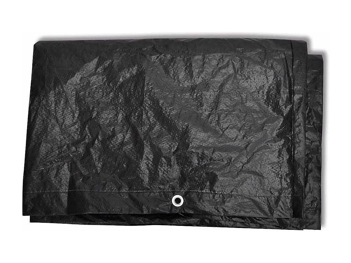 Funda para muebles de jardín con 10 ojales 260x260x90 cm