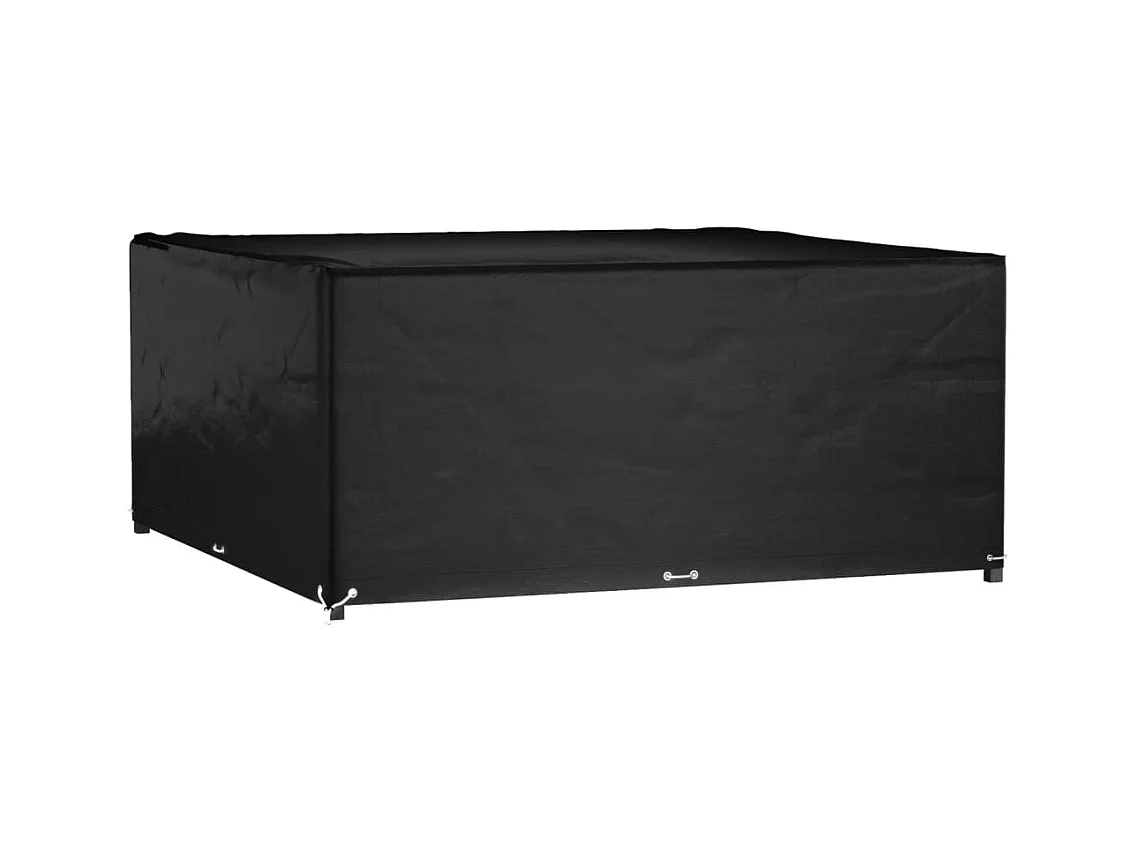 Housse de salon de jardin 16 œillets 250x250x90 cm carré