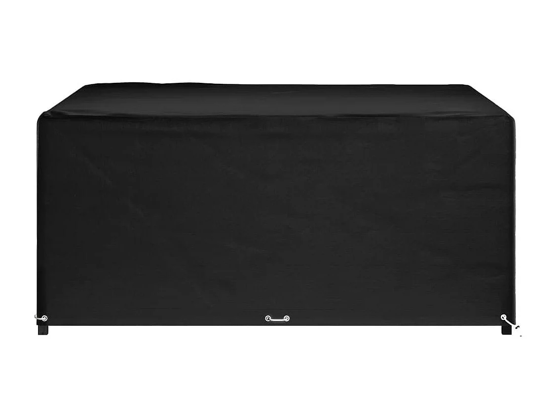 Funda para muebles de jardín 16 ojales 300x300x75 cm cuadrada