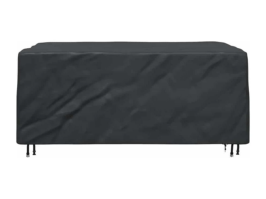 Housse pour mobilier d'extérieur Noir 220 x 150 x 85 cm 600D