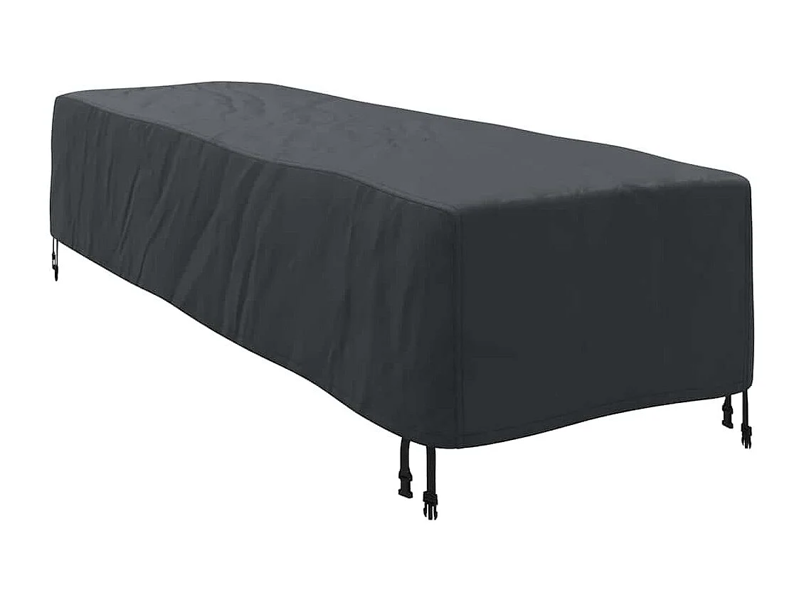 Housse pour mobilier d'extérieur 210 x 74 x 40 cm