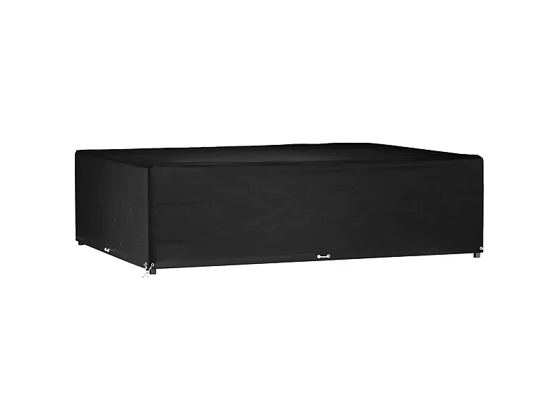 Funda para muebles de jardín 16 ojales 300x200x75cm rectangular