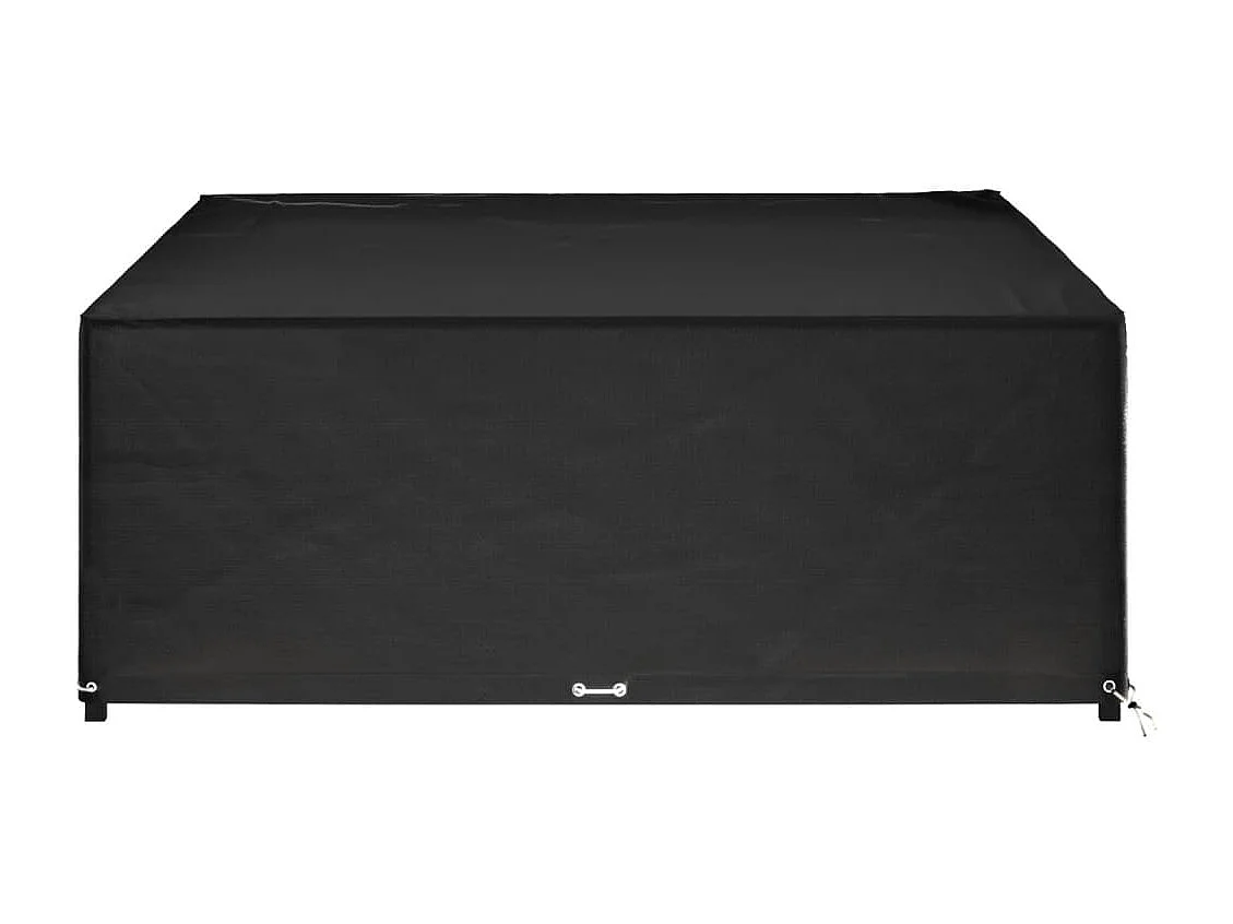 Funda para muebles de jardín 16 ojales 300x200x75cm rectangular
