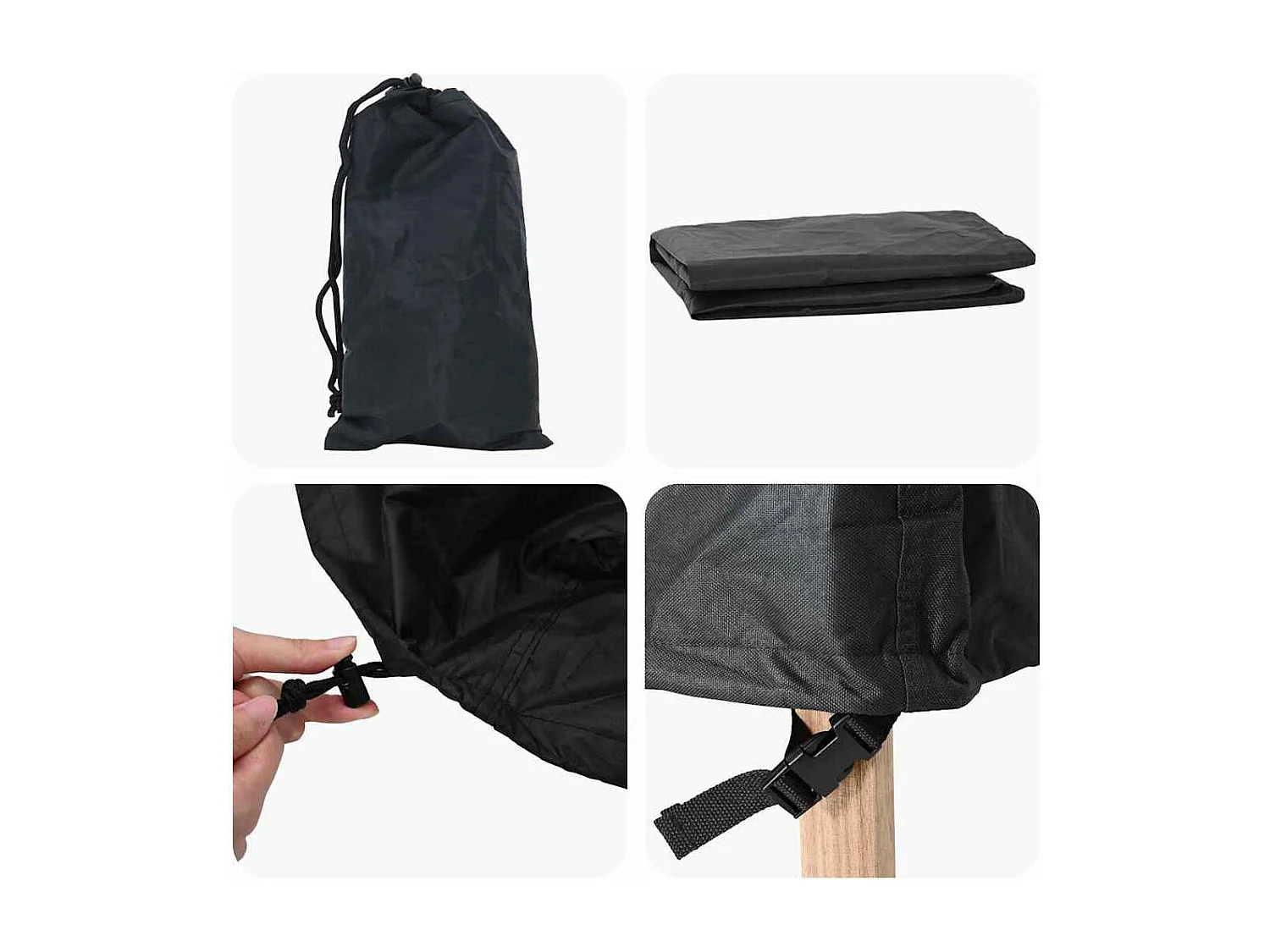 Funda para muebles de exterior 244 x 244 x 85 cm