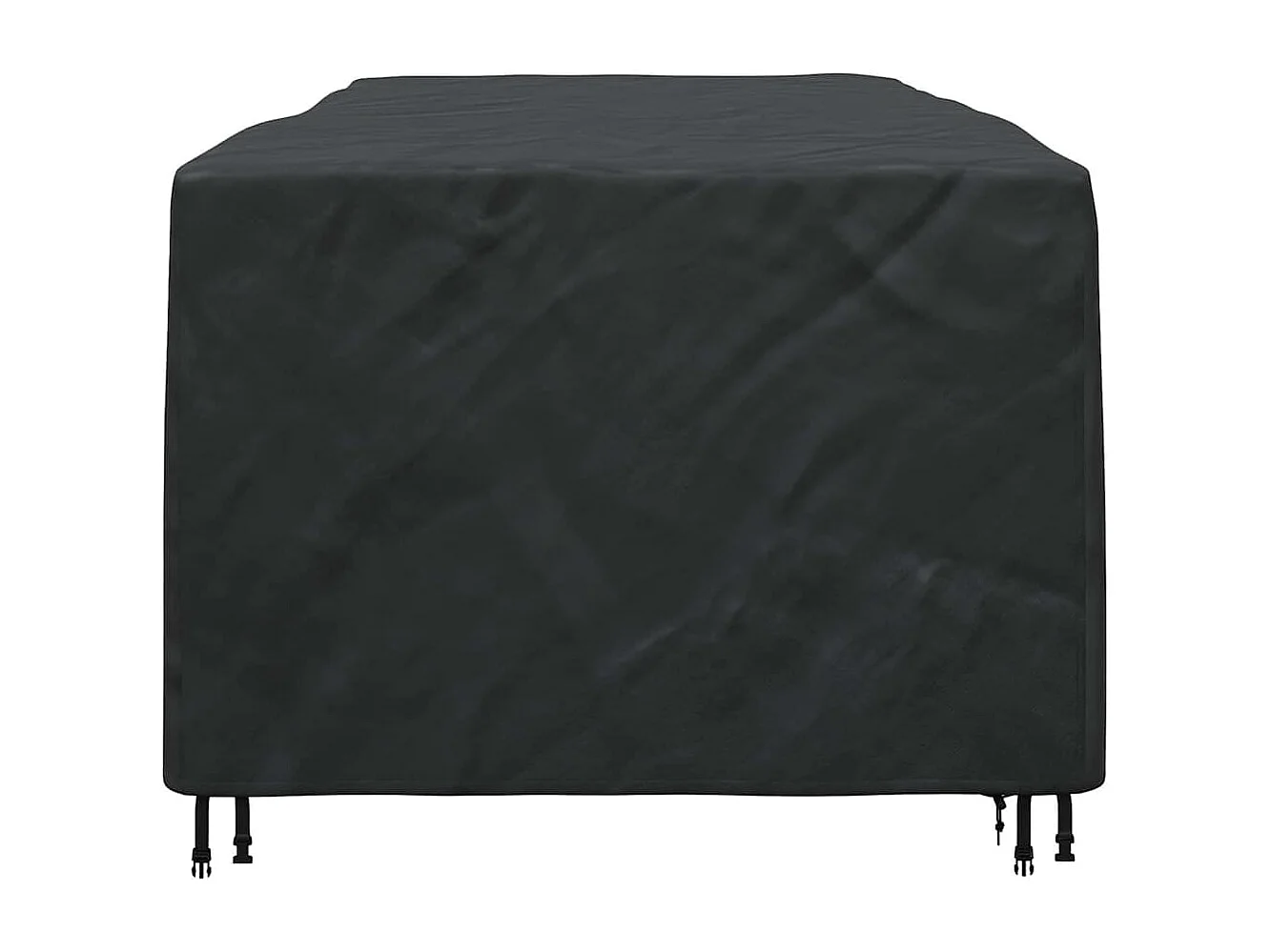 Housse pour mobilier d'extérieur Noir 300 x 110 x 70 cm 210D