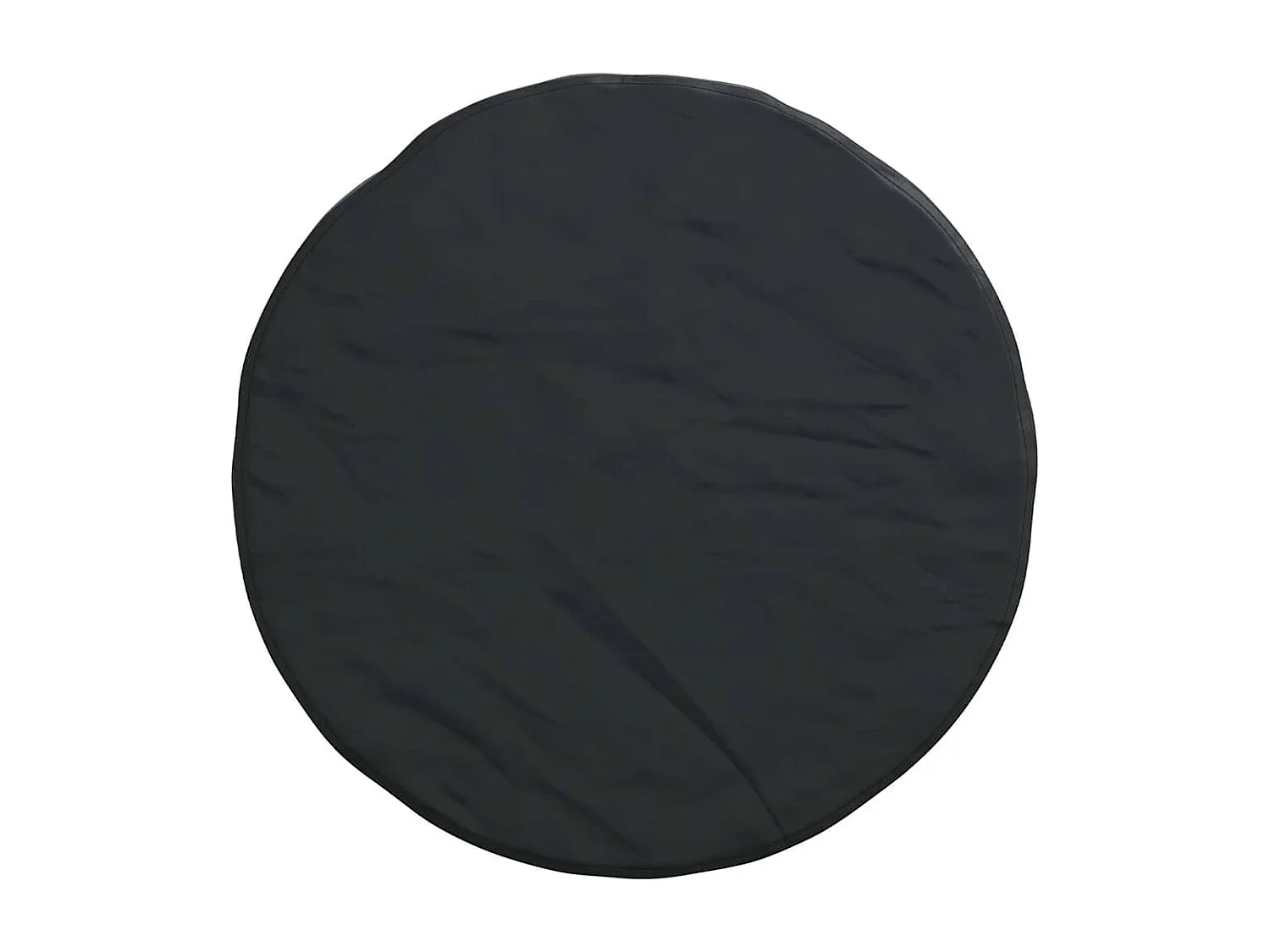 Zwarte buitentafelhoes 82 x 82 x 10 cm 210D stof