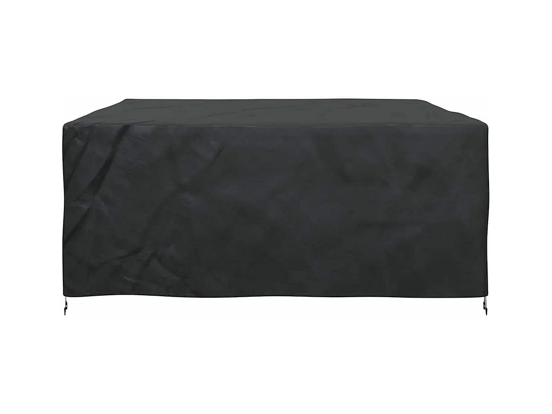 Housse pour mobilier d'extérieur Noir 300 x 250 x 100 cm 210D