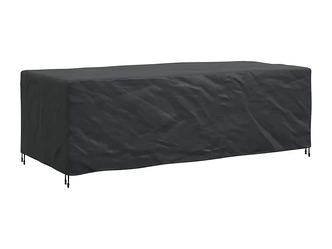 Funda para muebles de exterior Negra 300 x 140 x 90 cm 210D