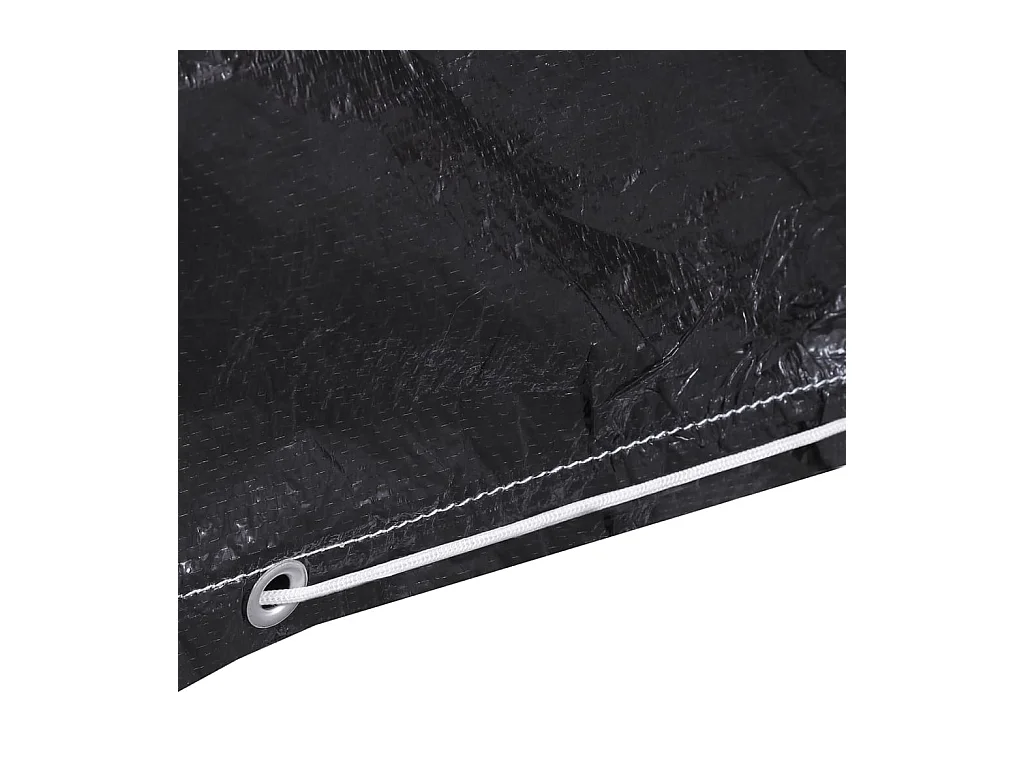 Copri mobili da giardino 2 pezzi 6 occhielli 160x80x75 cm